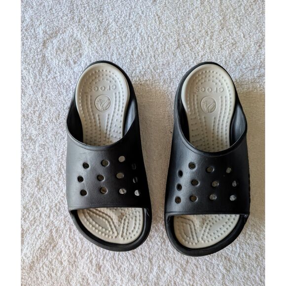 Crocs Unisex Slip-On Ventilated Slide Sandals - Comfort Foam Footbed - Picture 8 of 10